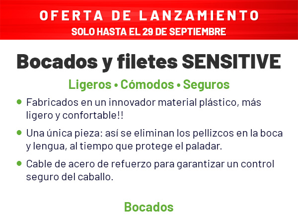 Oferta Lanzamiento: Bocados y Filetes Sensitive solo 39,99 euros