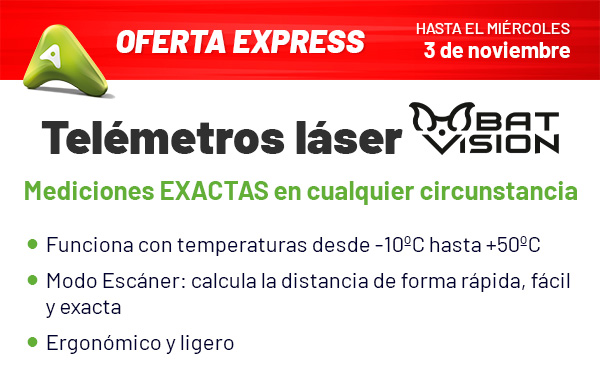Telémetros láser Bat Vision desde 139,99 euros