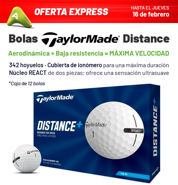 Bolas TaylorMade Distance ¡¡Máxima distancia al Mínimo precio!! 
