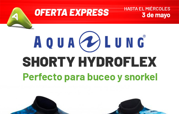 Ahorra 49 euros: Shorty Aqualung Hydroflex.