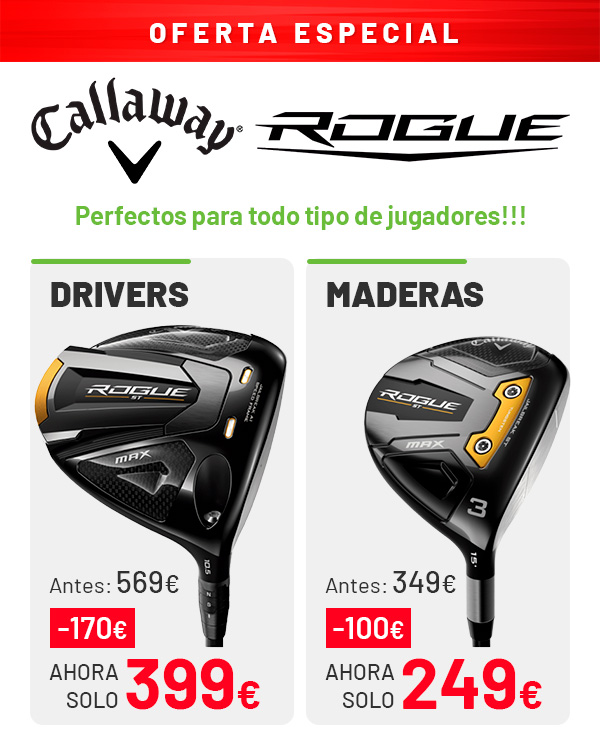 Oferta Especial: Familia Callaway Rogue