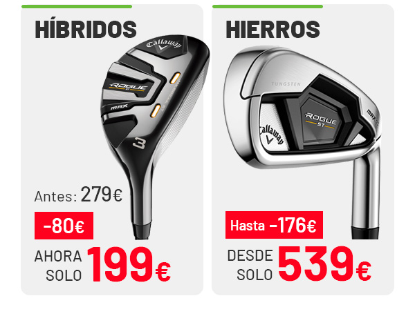 Oferta Especial: Familia Callaway Rogue