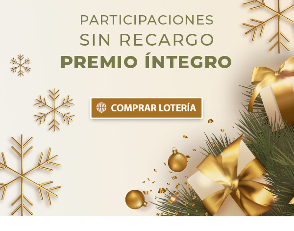 LOTERÍA DE NAVIDAD -- Participaciones Sin Recargo Doña Manolita y La Bruja de Oro