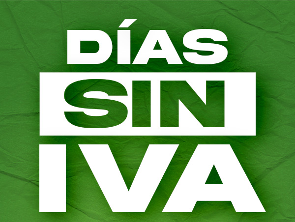 Días SIN IVA – Ampliamos promoción