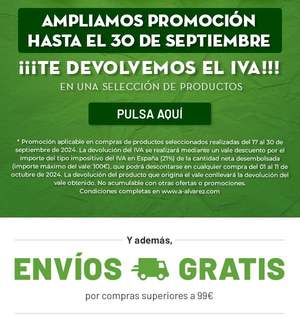 Días SIN IVA – Ampliamos promoción