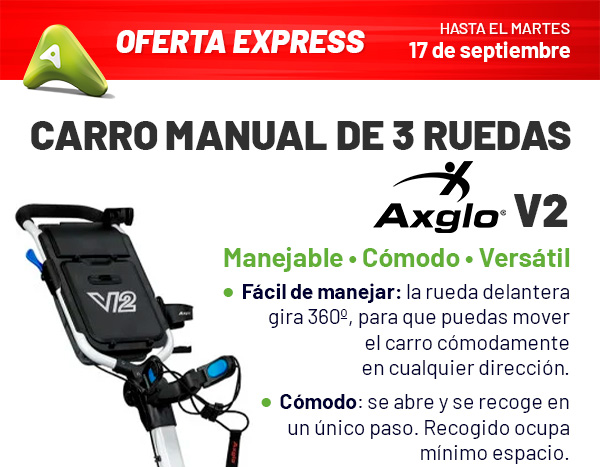 El carro de golf más cómodo y versátil, a precio especial por tiempo limitado