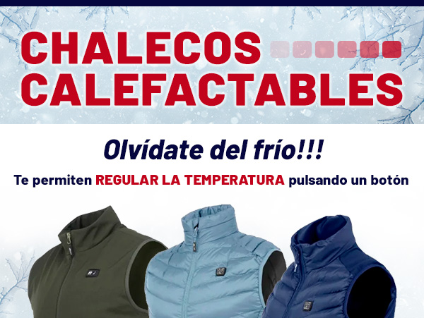 Chalecos con calefacción integrada